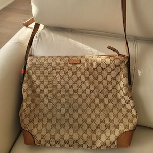 Gucci canvas monogram crossbody